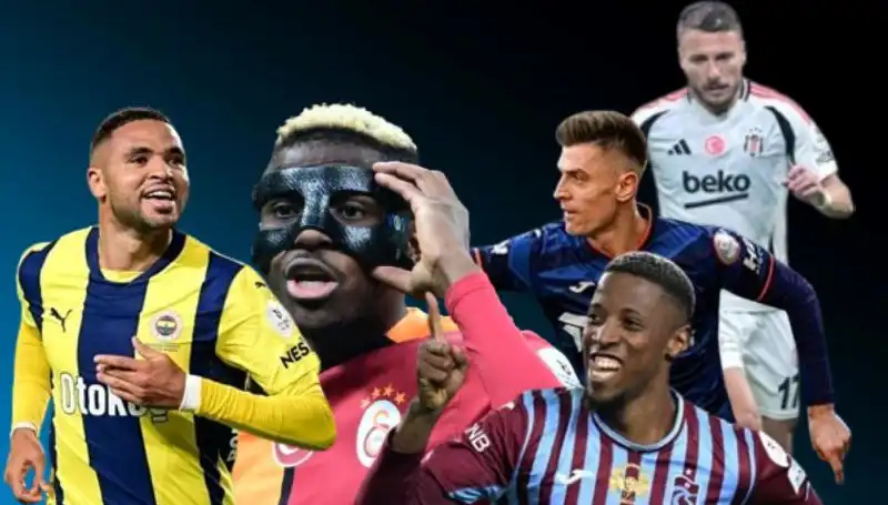 Süper Lig Gol Krallığı Yarışında Osimhen, Banza ve En-Nesyri’nin Çarpıcı Performansı