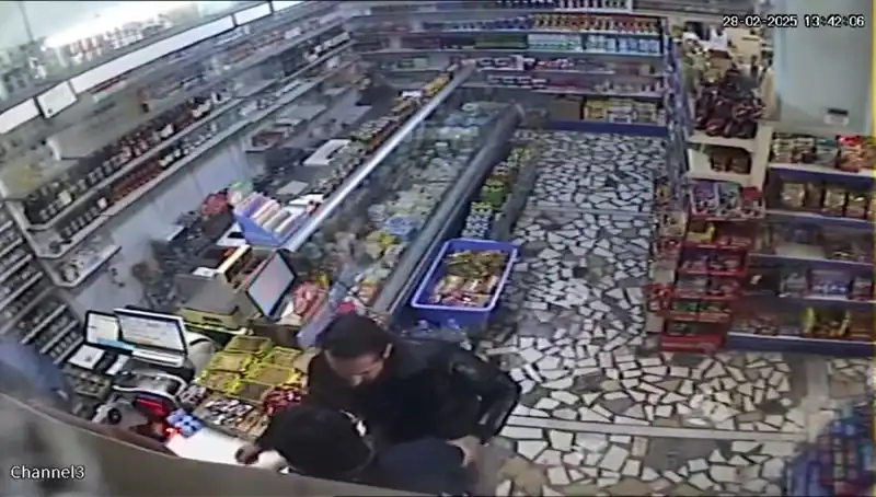 Cezaevi Firarisi Markette Kanlı Gerginlik Yaratıp Kaçtı