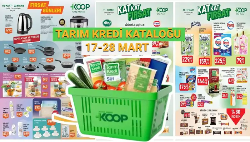 Tarım Kredi Kooperatif Marketleri'nde Mart İndirim Şöleni Başladı!